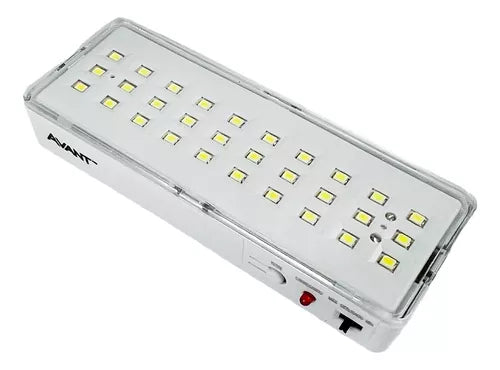 Luminária Led Emergência Barra 1W 6000K 100 30 Leds -  Avant