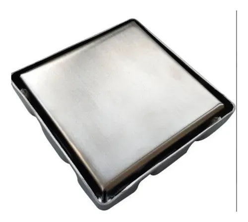 Ralo Oculto Duplo Inox 15X15 - Flvx