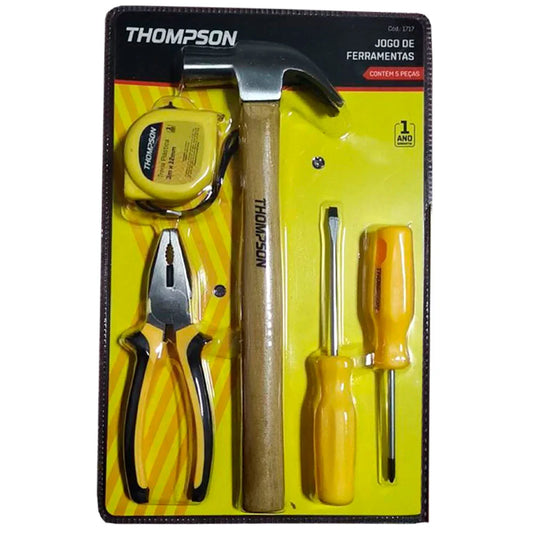Kit de Ferramentas 5 Pçs  - Thompson