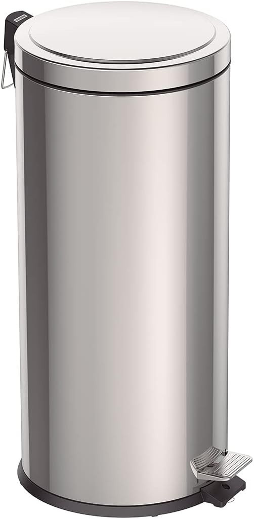 Lixeira Com Pedal Inox 30 Litros 94538130 - Tramontina