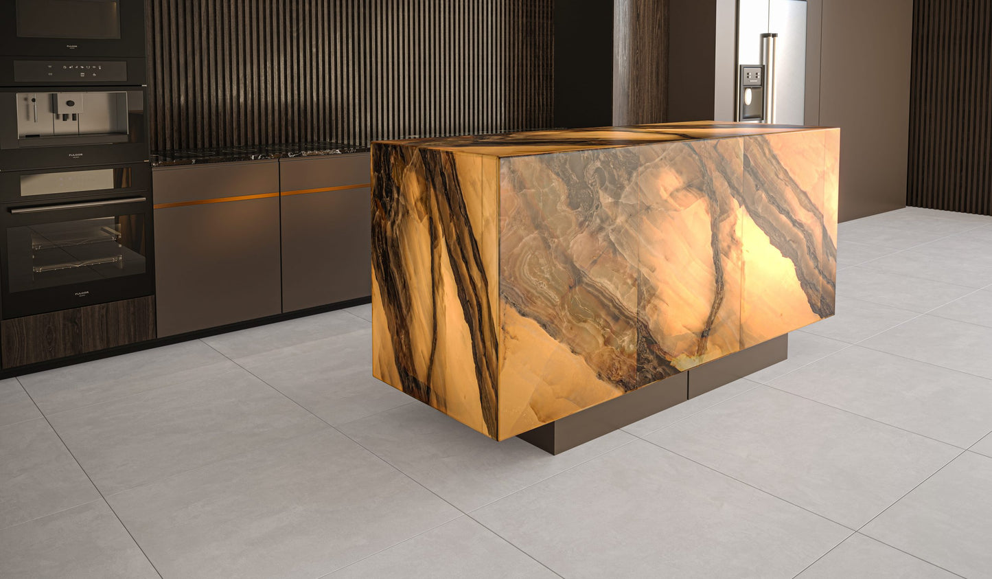 Piso 75X75 Monterrey Silver Liso Acetinado - Lume