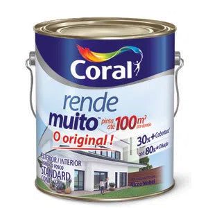 Tinta Rende Muito 3600GL Branco - Coral