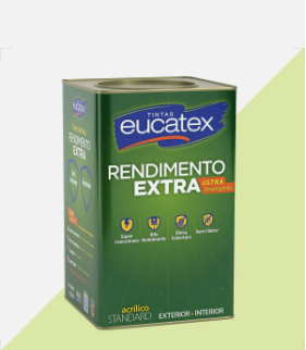 Tinta Acrílica Rendimento Extra 18L Pera - Eucatex