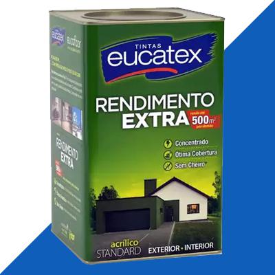 Tinta Acrílica Rendimento Extra 18L Oceano - Eucatex