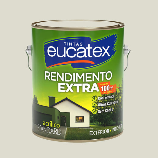 Tinta Acrílica Rendimento Extra 3,6L Bianco Sereno - Eucatex