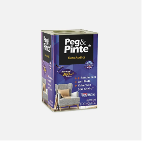 Tinta Acrílica Peg & Pinte 18L Rubi - Eucatex
