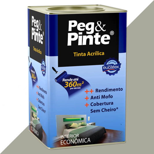 Tinta Acrílica Peg & Pinte 18L Luar Sertão - Eucatex