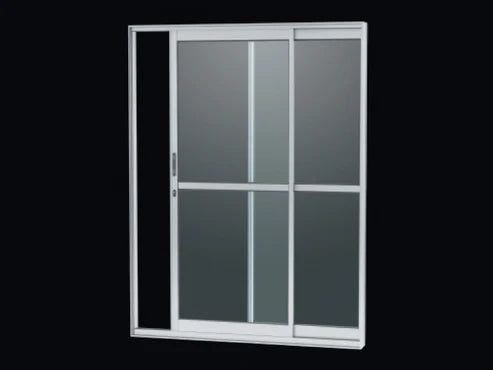 Porta Correr Alufort 210X160 2 Folhas Movel 3223.2 Com Fechadura - Vitralfer