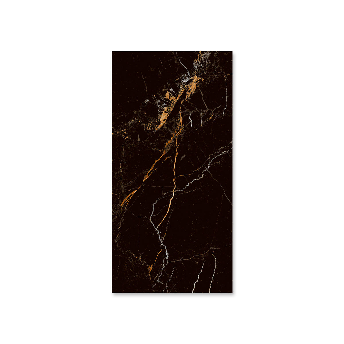 Piso 45X89 Nero Portoro Polido - Lume