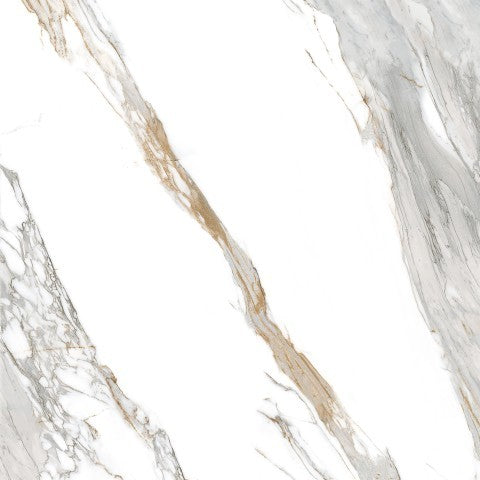 Porcelanato Calacata Oro Lux 90x90 Polido - Biancogres