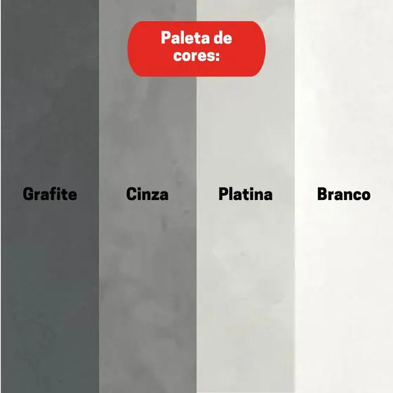 Cimento Queimado Platina 5KG - Ceramfix