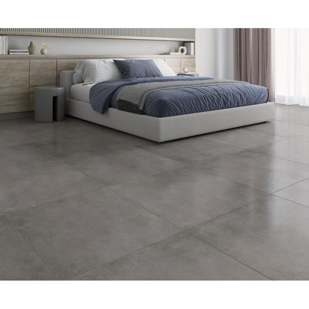 Piso Concret Gray 75x75 Acetinado - Incopisos