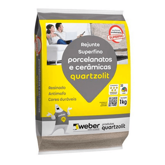 Rejunte Porcelanato Corda 1kg - Quatzolit