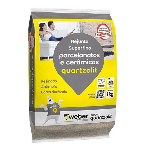 Rejunte Porcelanato Cortica 1kg - Quatzolit