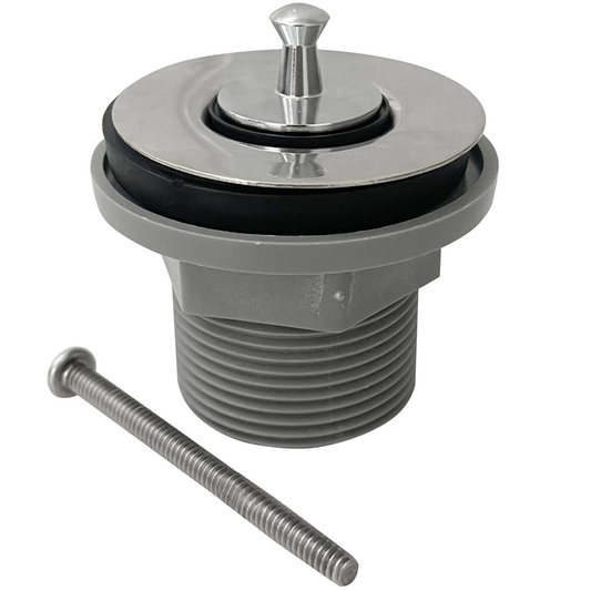 Valvula Para Lavatorio Universal 11/4 Plastico + Inox - FLVX