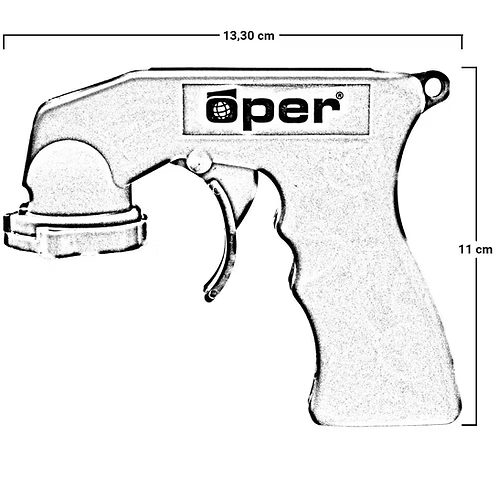 Pistola para Tinta Spray - Oper