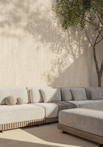 Revestimento 45X90 Spacco Travertino Classico - Biancogres