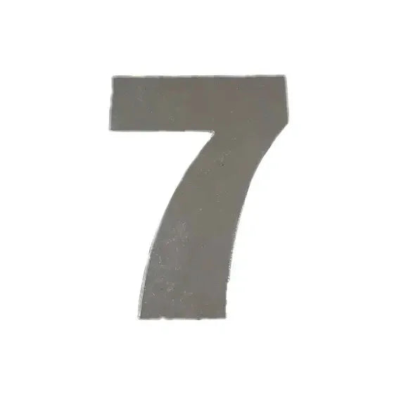 Algarismo número 7 15cm - Requinte