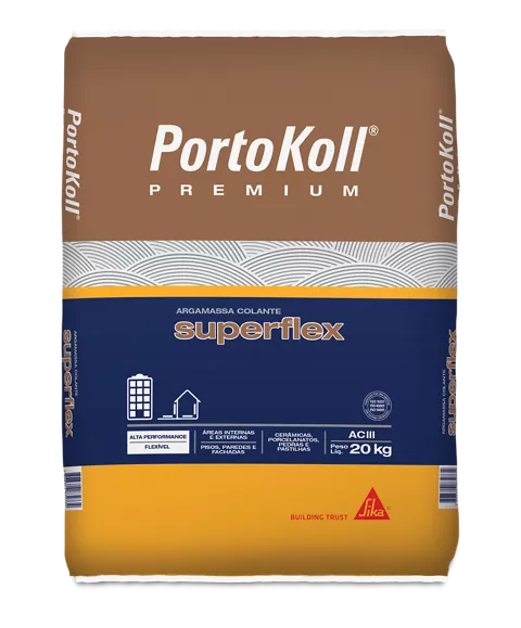 ARGAMASSA SUPER PORCELANATOS ACIII 20KG - PORTOKOLL