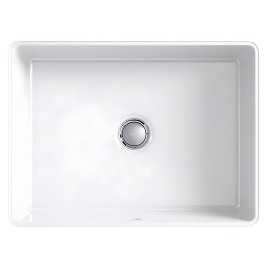Cuba retangular de embutir Verticyl cor branco 438x330mm - Kohler