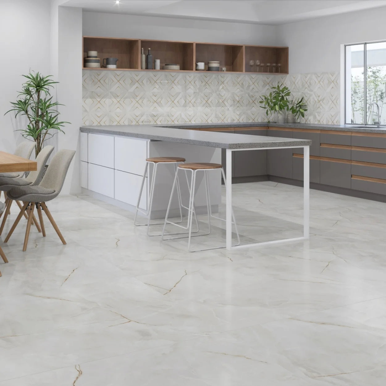 Porcelanato Sottile 61x120 Polido - Helena