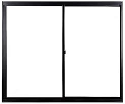 Janela Correr Black 100X120 2 Folhas S/Bascula S/grade 73093 - Mugitec