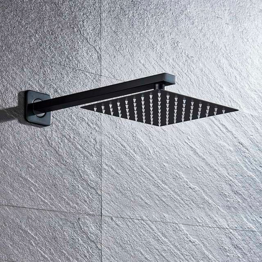 Chuveiro Square 8" Preto 7885 - Furkin
