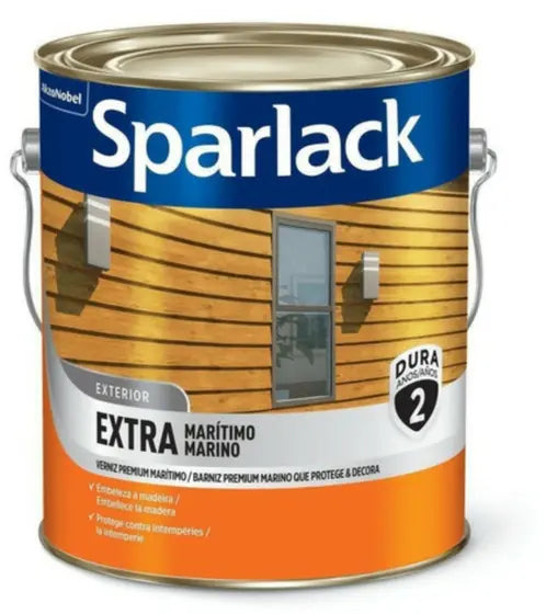 VERNIZ EXTRA MARITIMO BRILHANTE NATURAL 3,6L - SPARLACK