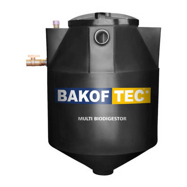 Multi Biodigestor Polietileno 1.850litros - Bakof