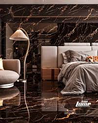 Piso 45X89 Nero Portoro Polido - Lume