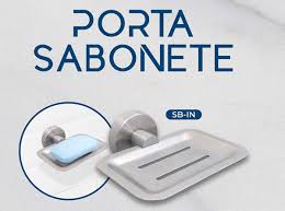Porta Sabonete Inox SB-IN - FLVX