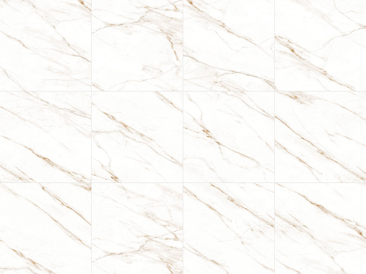Porcelanato 90X90 Raggi Oro Acetinado - Delta