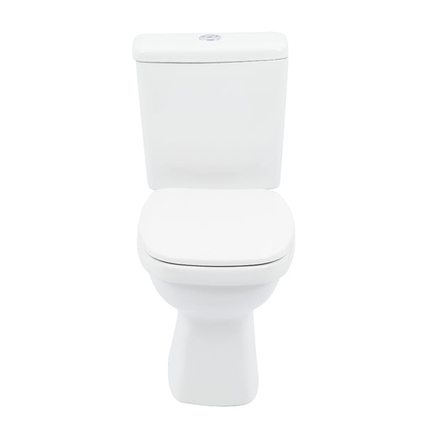 Kit Bacia Com Caixa Acoplada Square Branco Com Acessorios - Celite