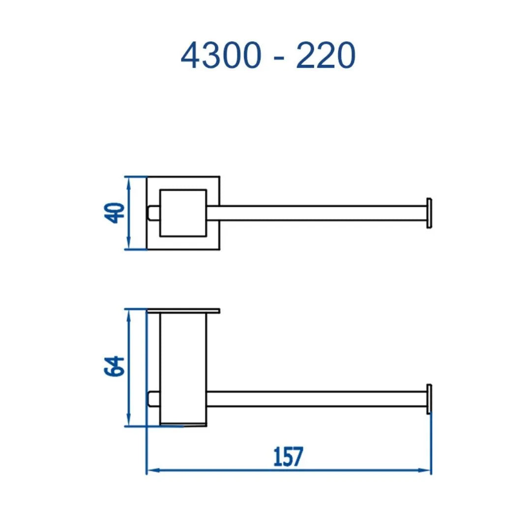 Papeleira sem Cobertura 4300 C220 - Fani