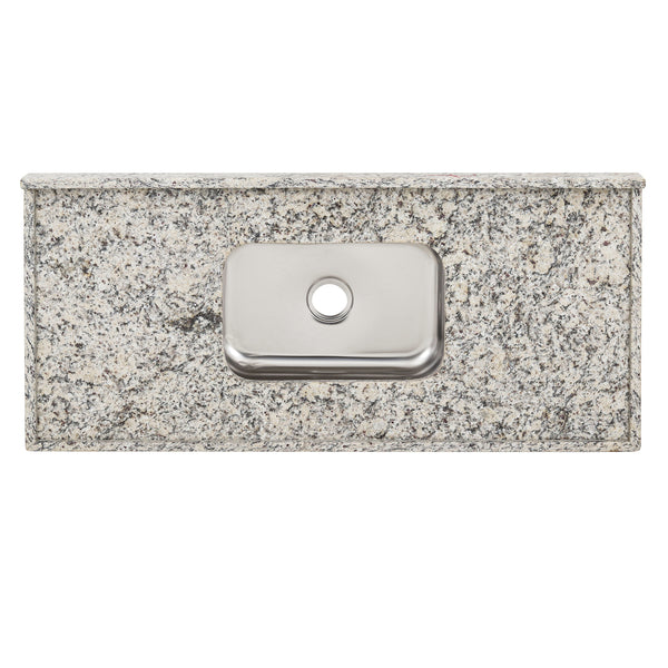 Pia De Granito 200X56 Com Bojo Ocre - LA Comércio