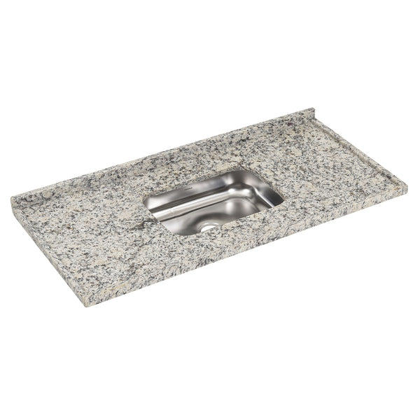 Pia De Granito 200X56 Com Bojo Ocre - LA Comércio