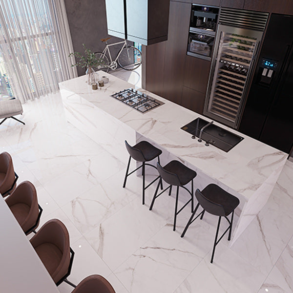 calacata altissimo Porcelanato Calacata Altissimo Satin 60x120 Acetinado