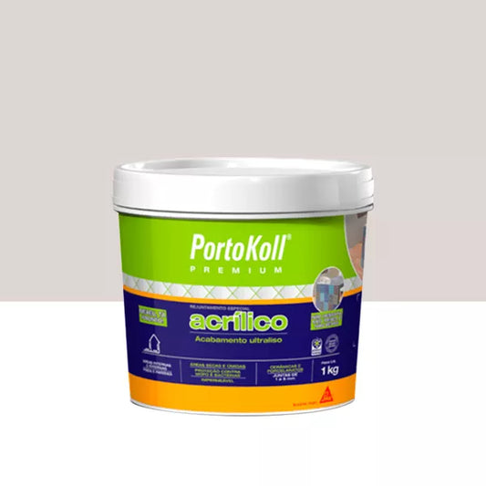 Rejunte Acrílico Marfim 1 Kg - Portokoll