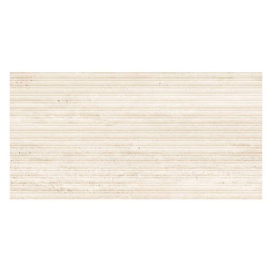 Revestimento 45X90 Aris Travertino Classico Aceinado - Biancogres