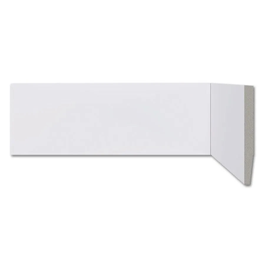 Rodape Branco R10 15X100X22 Poliestireno Barra 2,20 - Detalli