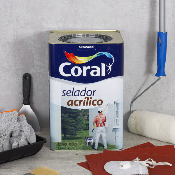 Selador Acrílico Branco 18 Litros - Coral