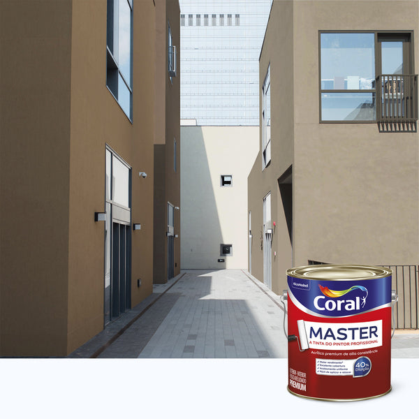 Tinta Master Branco 0,900L - Coral