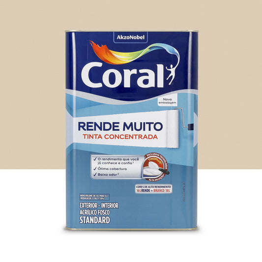 Tinta Rende Muito 16LTS Areia - Coral
