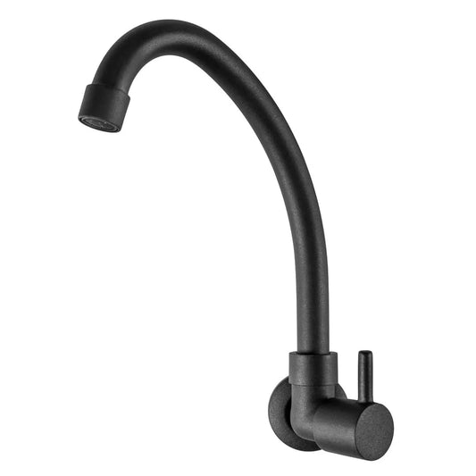 Torneira Para Cozinha Parede 1162 1/2 BK-59 1/4 Volta Black - KELLY