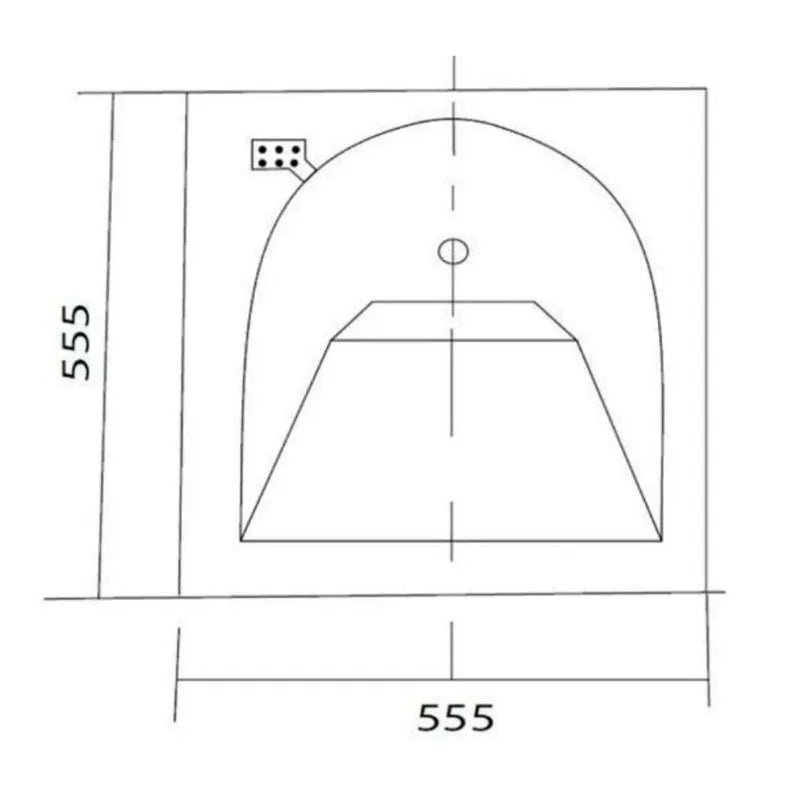 Tanque 55X55 Thermofibra TF055 - Decoralita