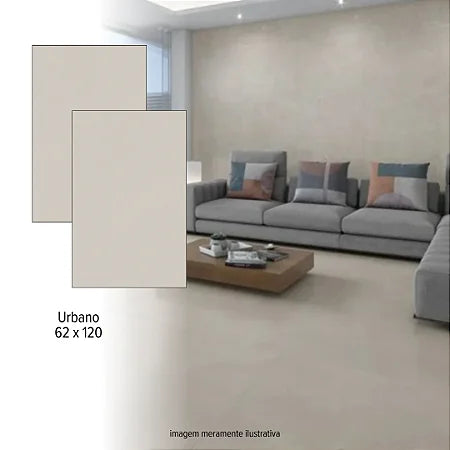 Piso 62X120 Acetinado Urbano - Ceral