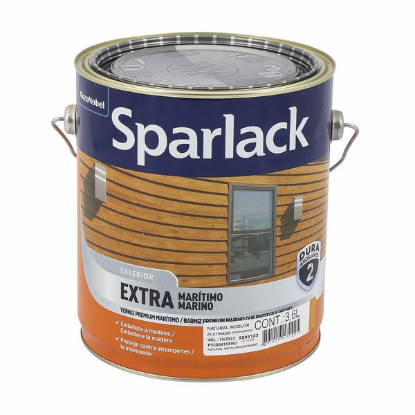 Coral Verniz Extra Marítimo Sparlack 0,9L - Coral