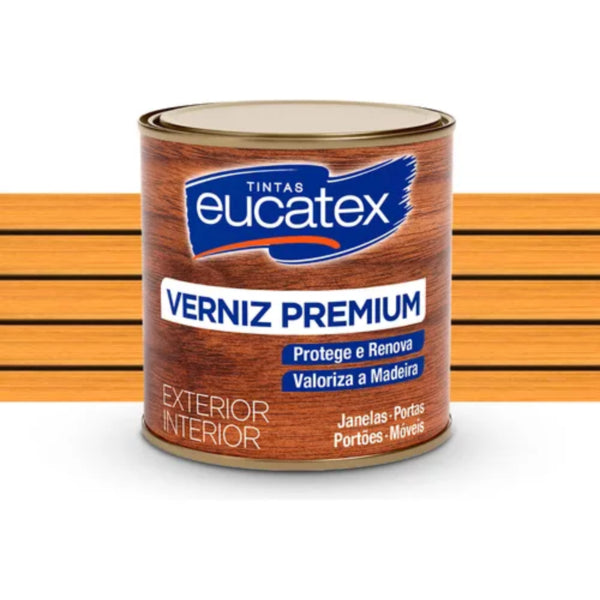 Verniz Marítimo Brilhante 1/16 L - Eucatex